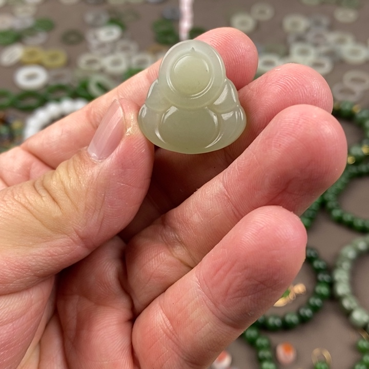 和田玉吊坠(不含链)未镶嵌