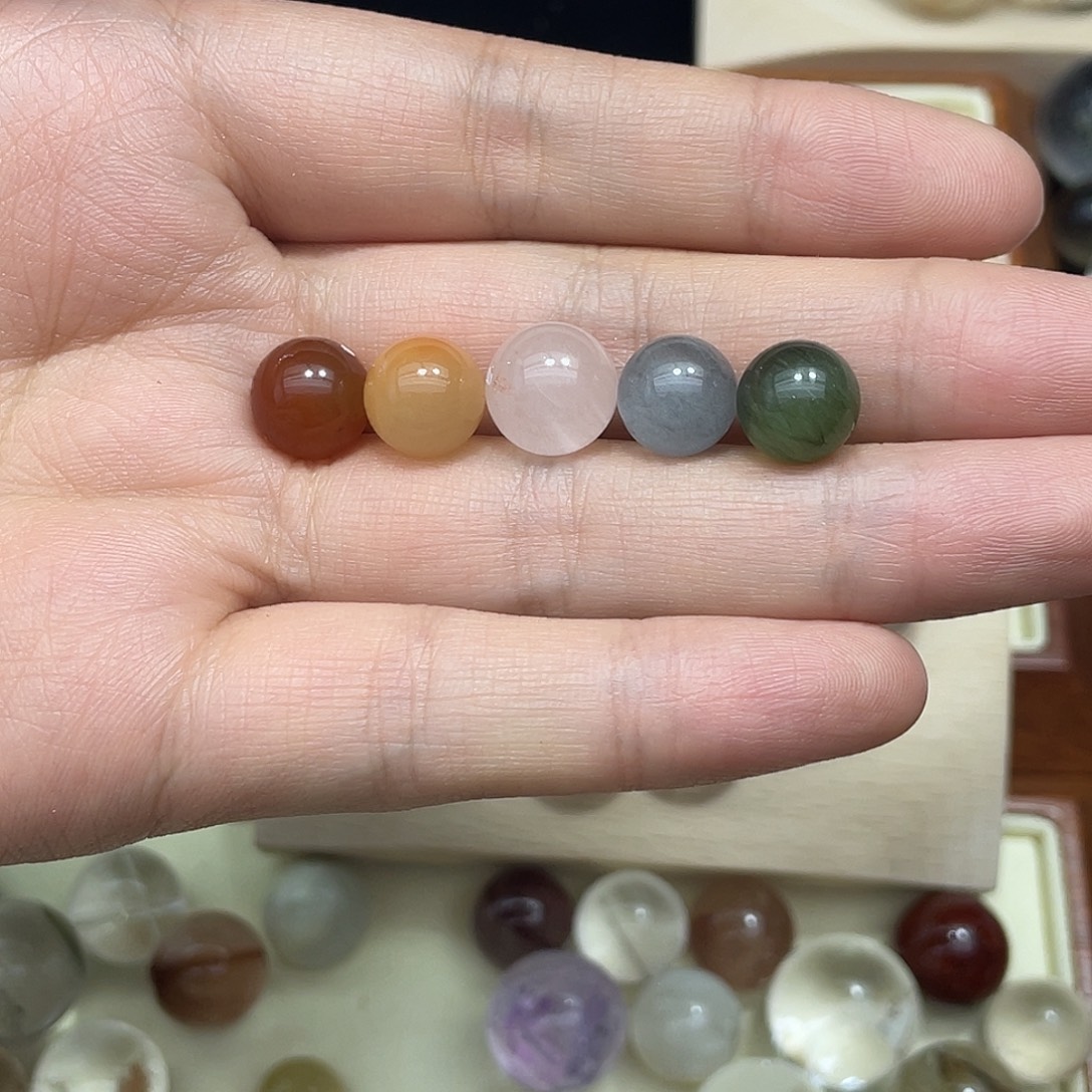 A***.水晶手链未镶嵌兔毛水晶