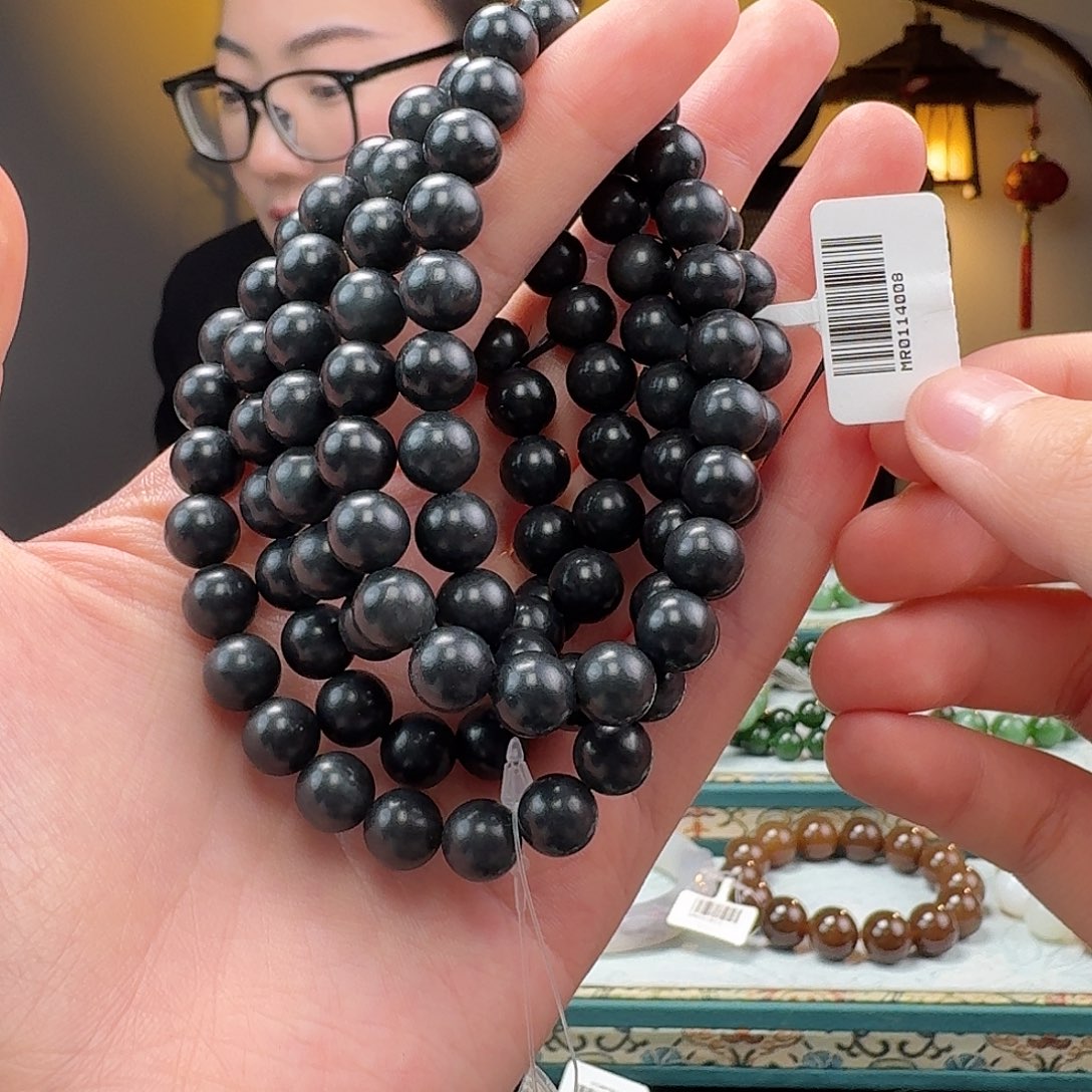 和田玉手串未镶嵌