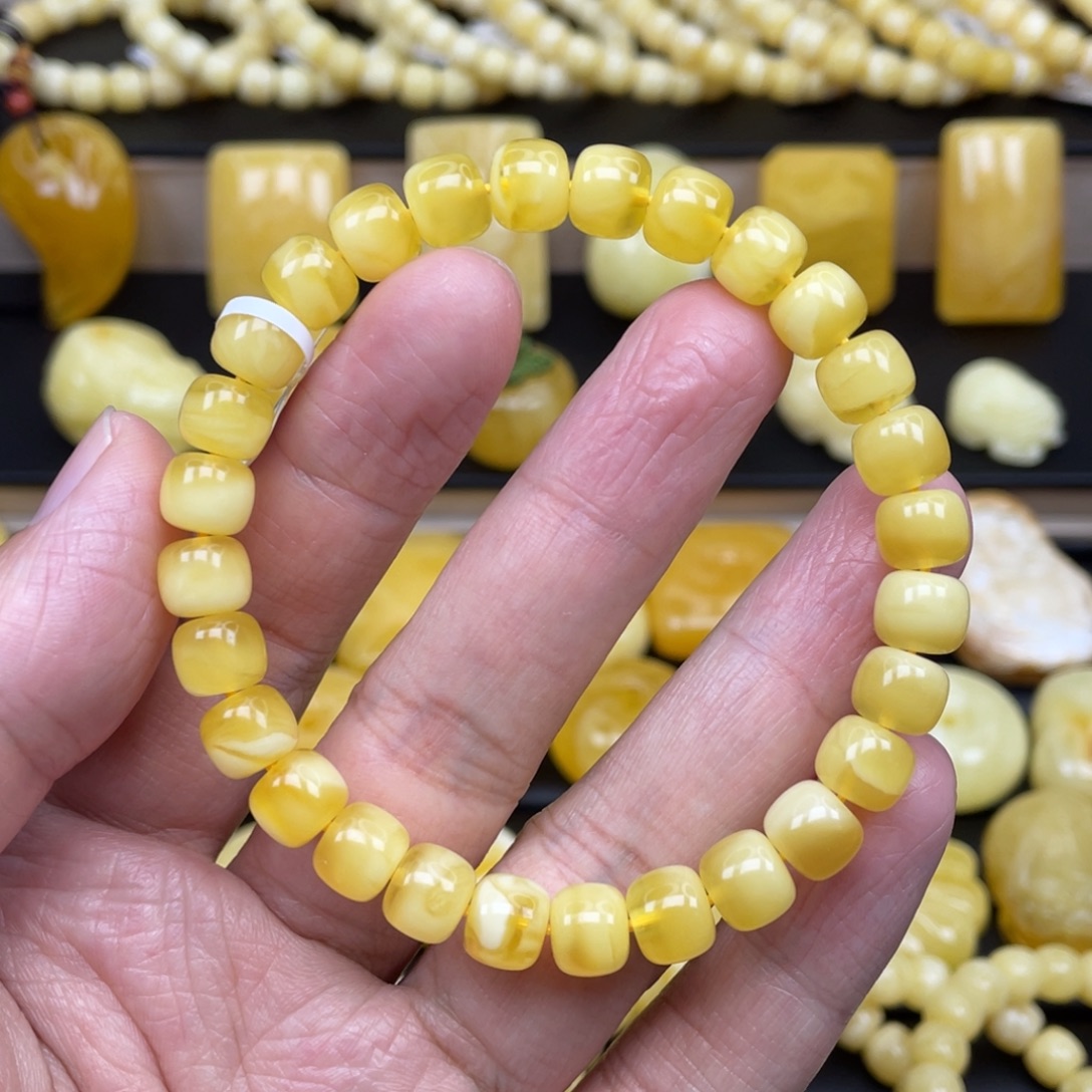 琥珀未镶嵌裸石琥珀蜜蜡