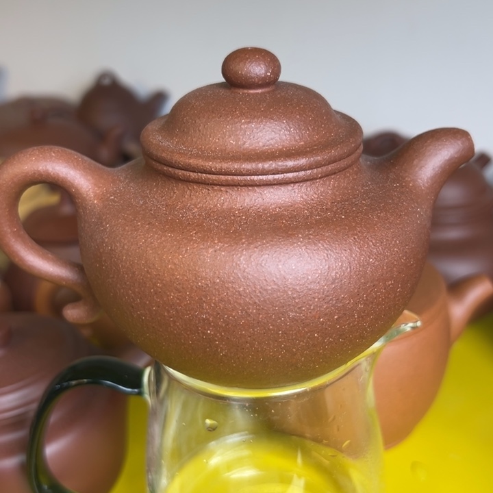 茶壶紫砂紫泥莲子200cc