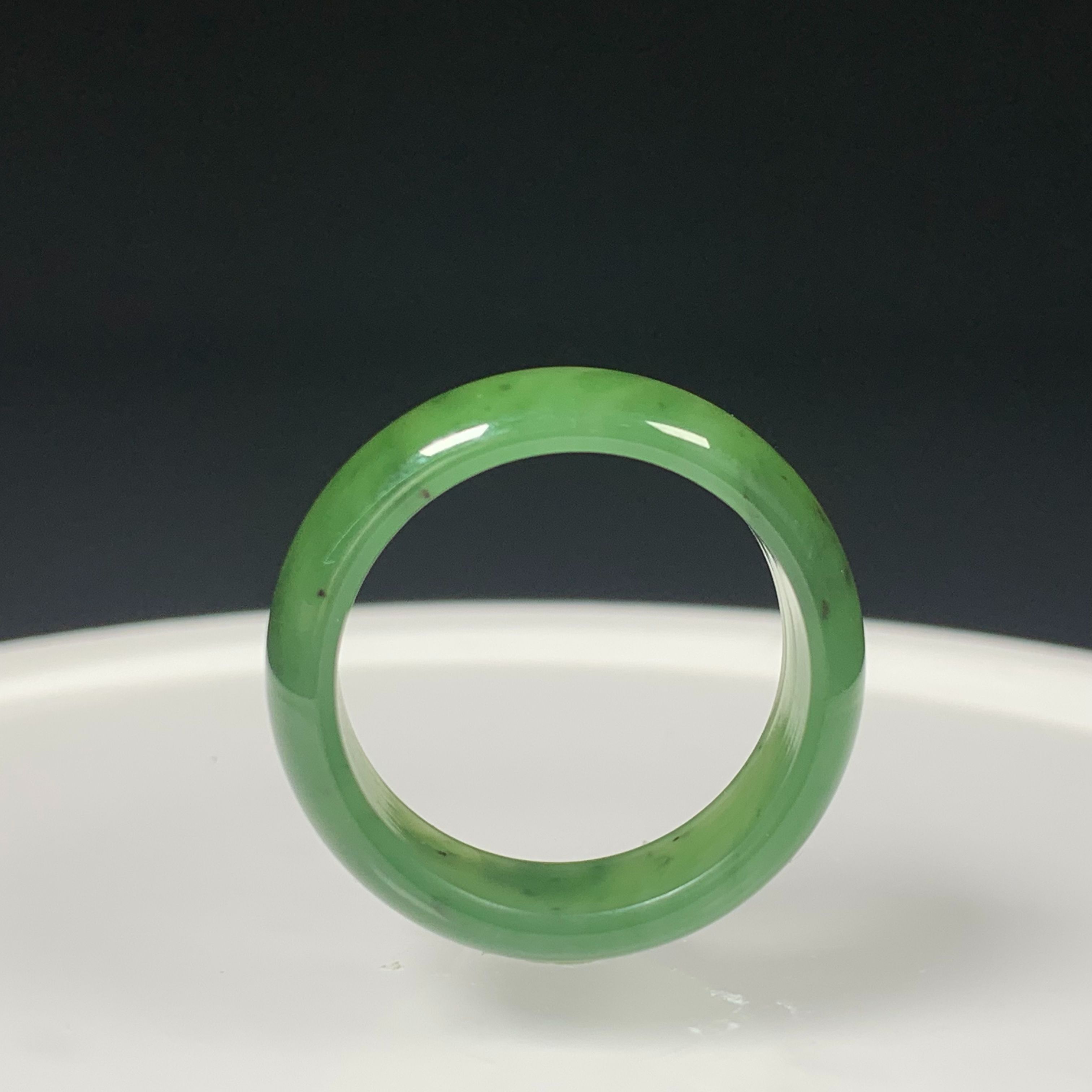 F3178珠宝玉石精选和田玉戒圈