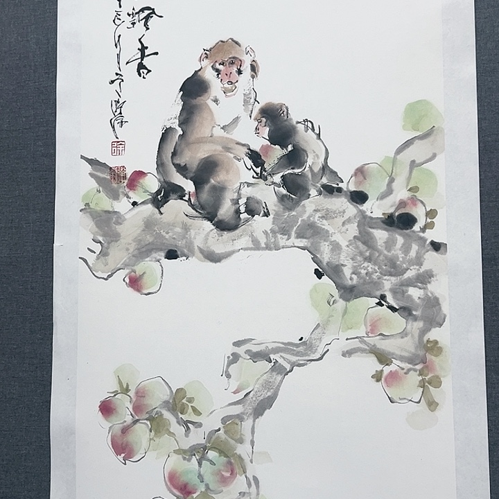 国画书画作品多次