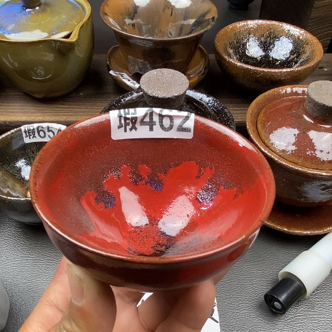 茶盏微瑕建盏主人杯子