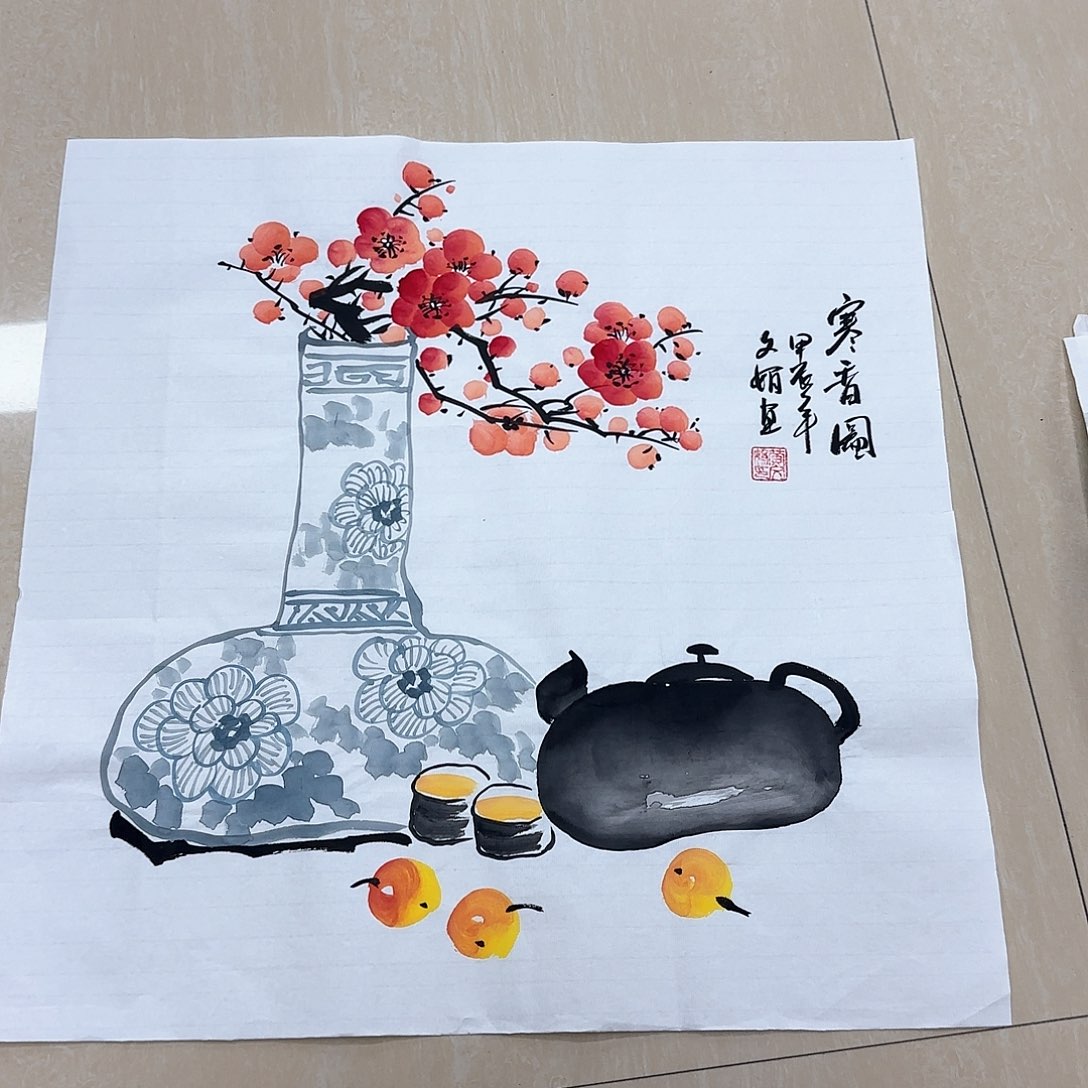 国画国画作品展。国画^_^