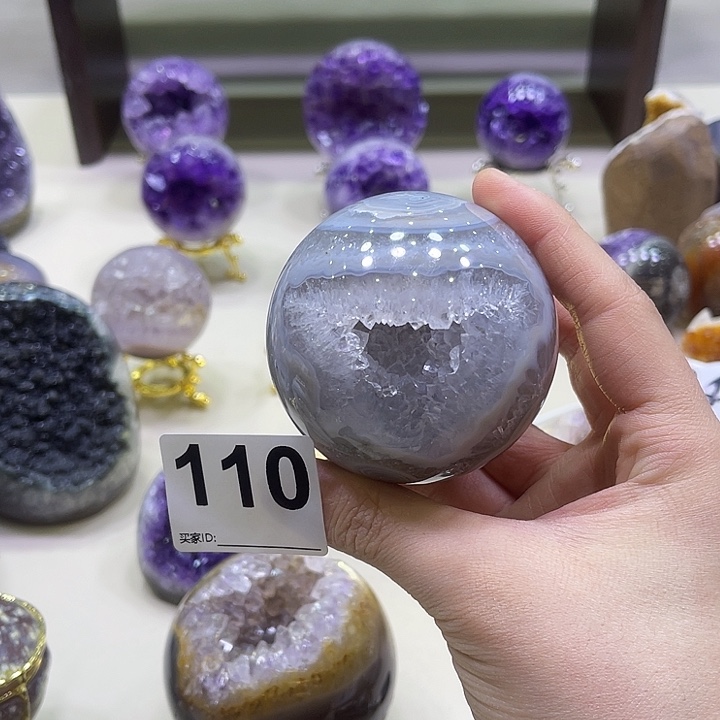 紫晶摆件未镶嵌摆件110