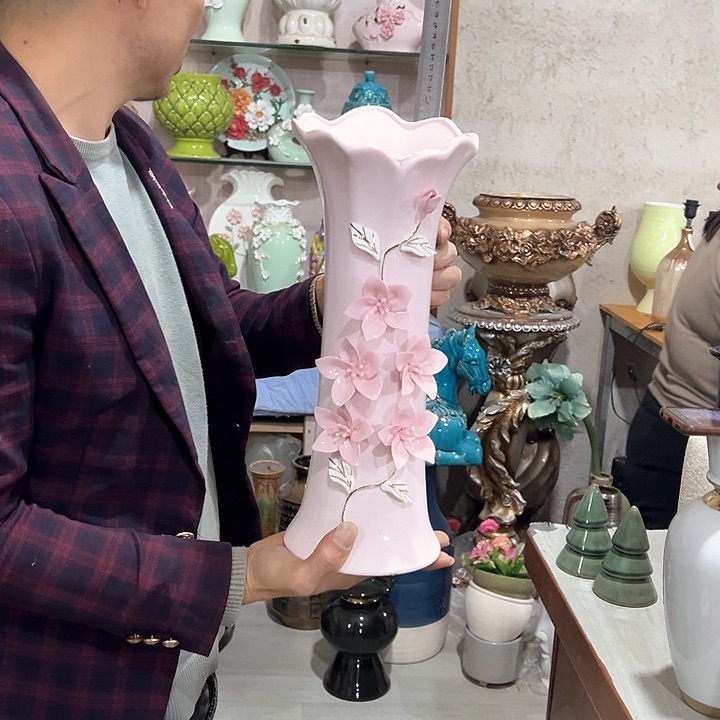 瓶高度39厘米口径8厘米微瑕捡漏