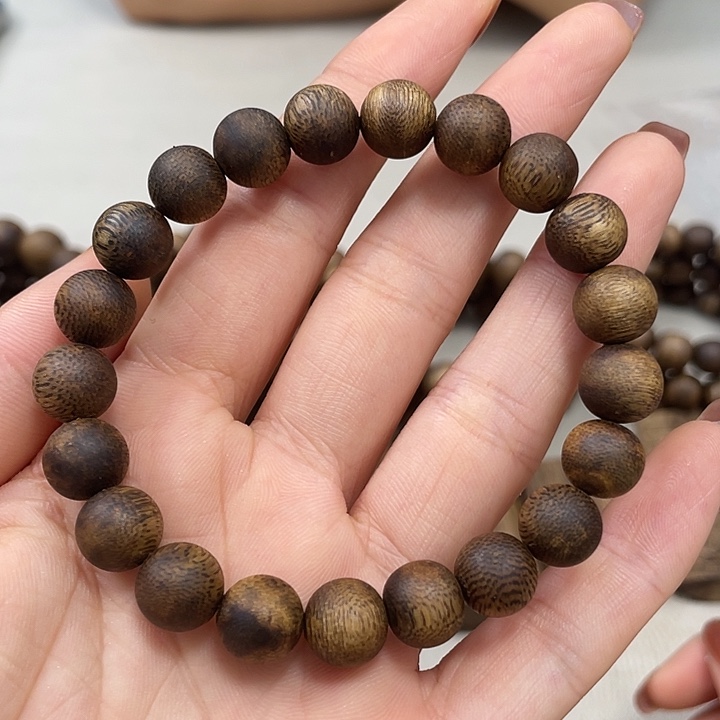 手串沉香1.0单圈圆珠