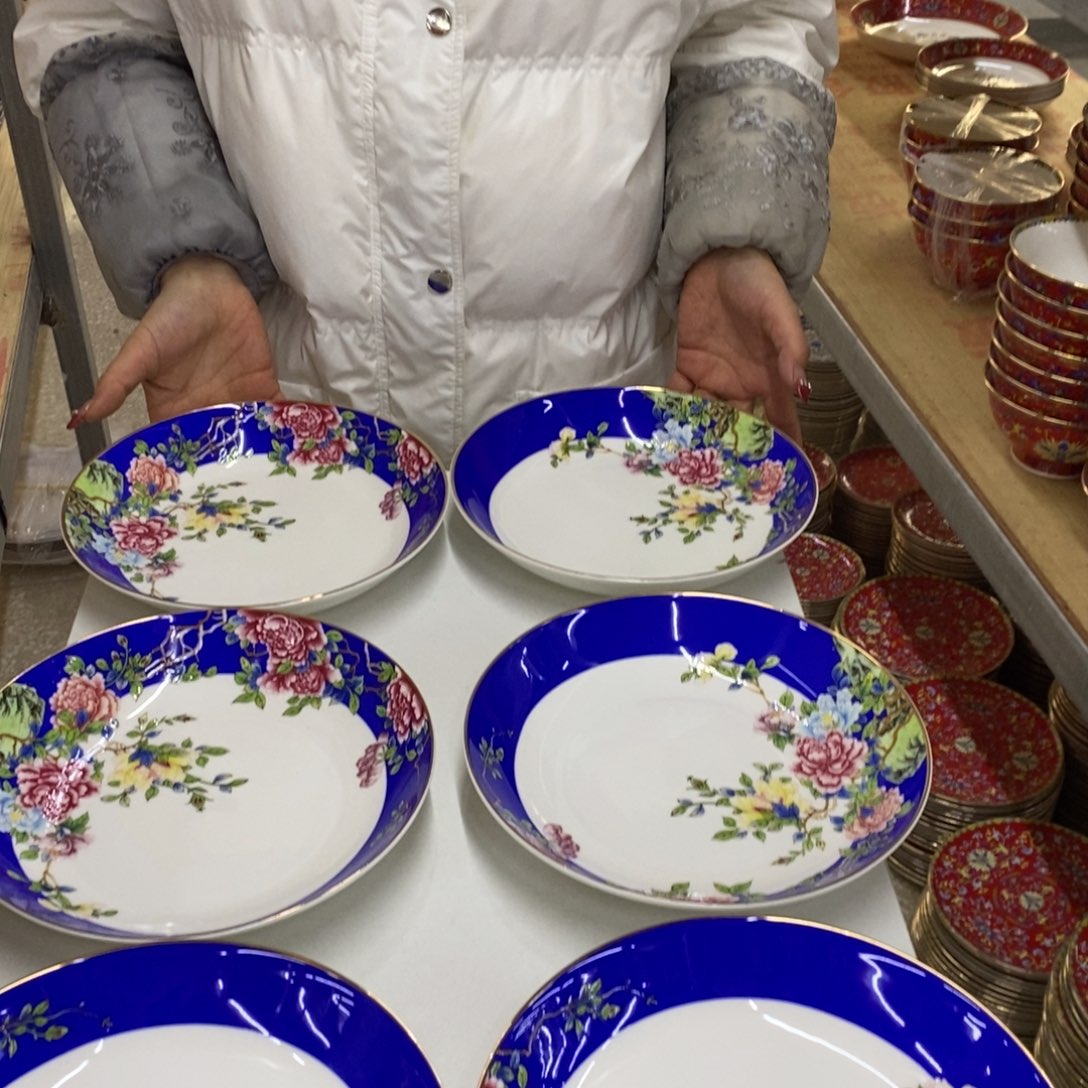 陶瓷6个8英寸深直径20.5厘米