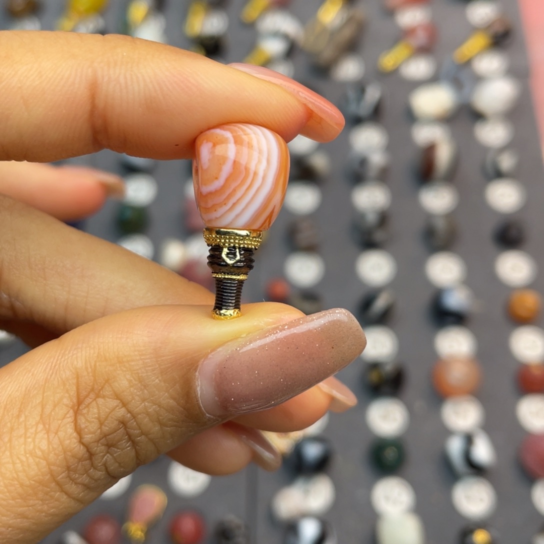 玛瑙/玉髓合金配饰