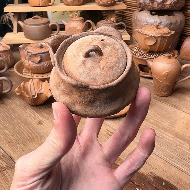 原矿老岩泥茶器系列