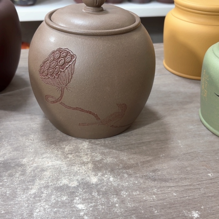 扶***苏茶叶罐紫砂醒茶罐