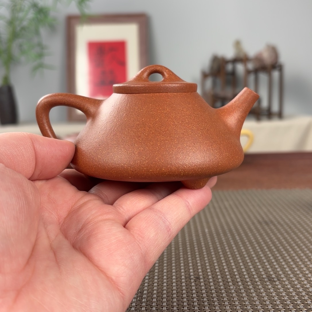 紫砂茶壶黄龙山原矿紫砂壶200