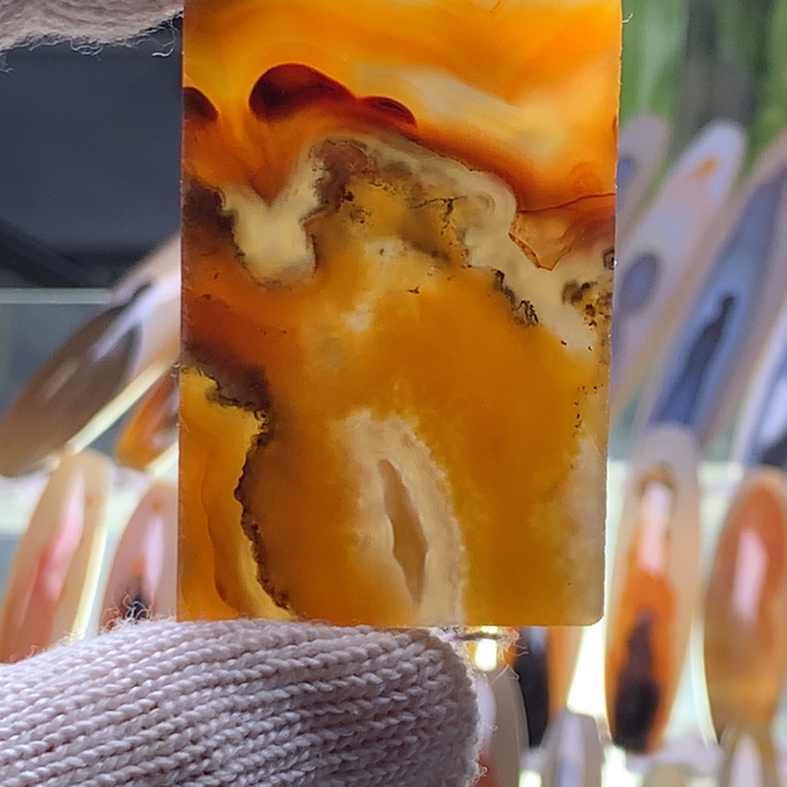 未镶嵌玛瑙/玉髓珠宝半成品167