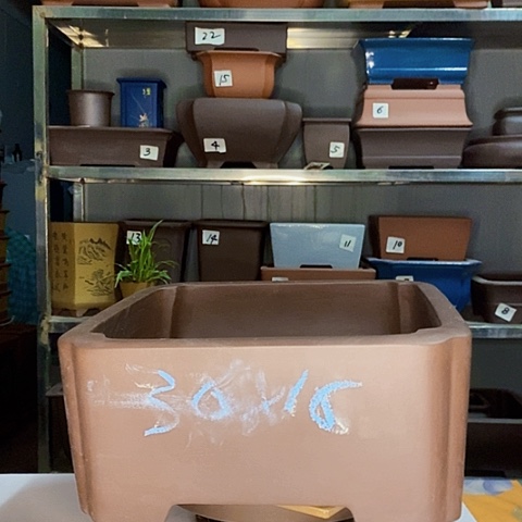 红陶宜兴紫砂花盆