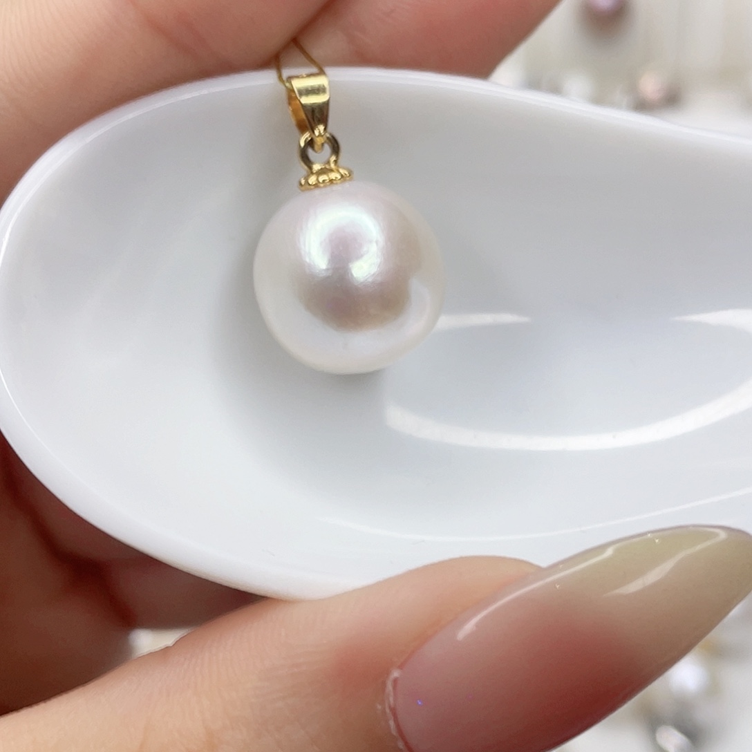 淡水珍珠未镶嵌吊坠(赠链)