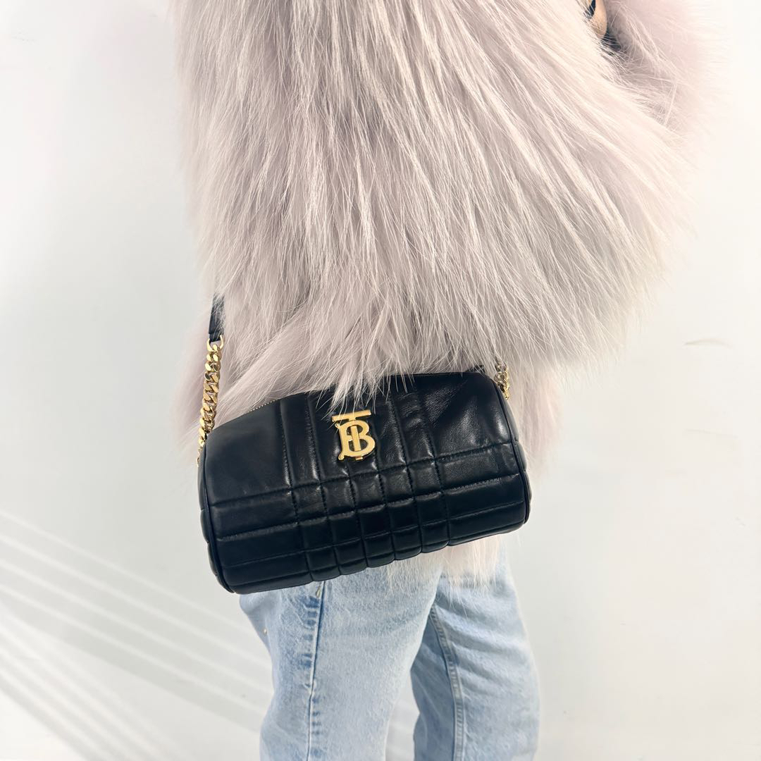 95新 BURBERRY/博柏利 lola黑金巴比龙/5684