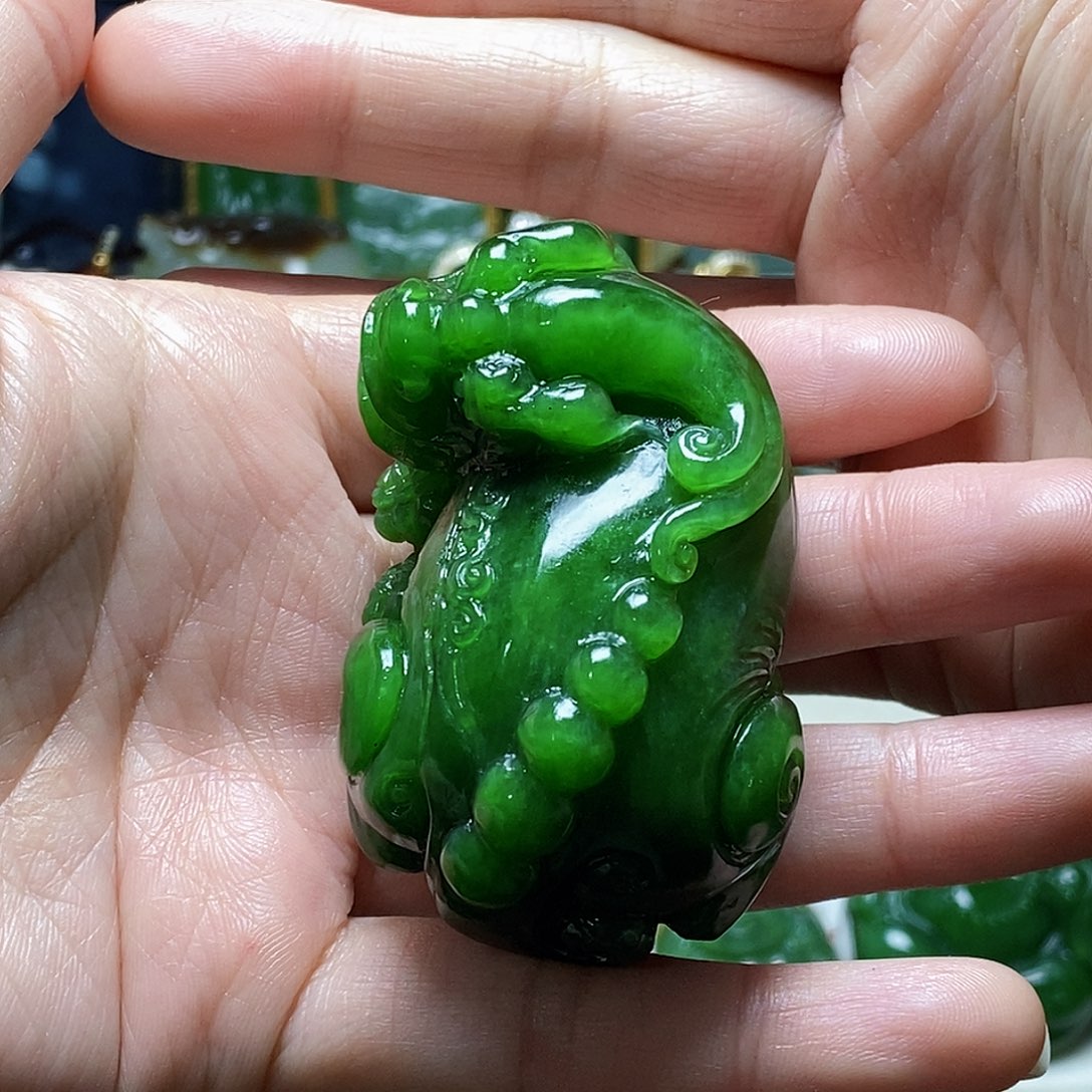 和田玉手把未镶嵌