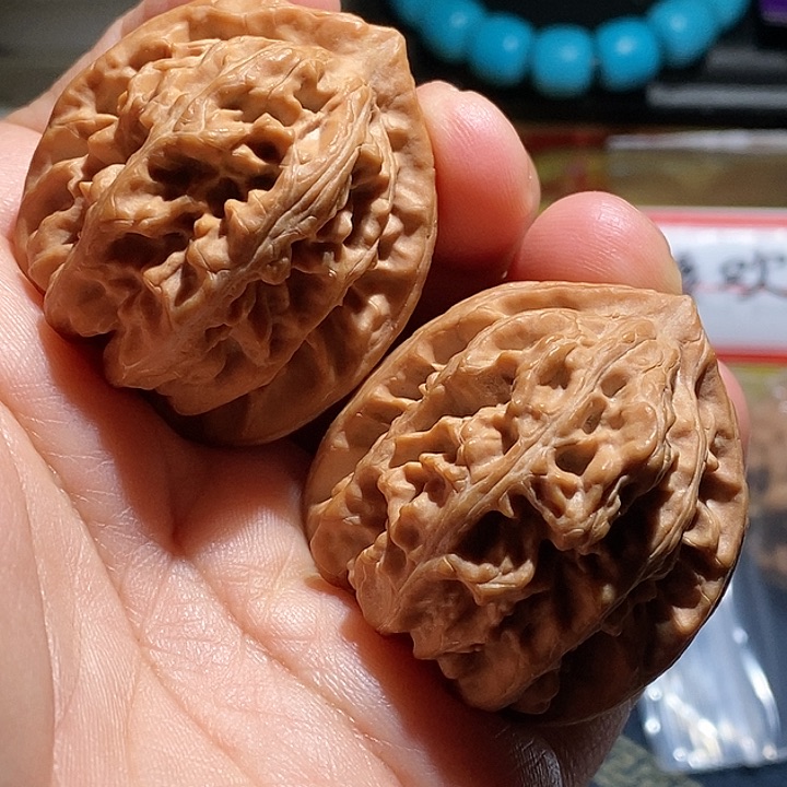 【闪购商品】吊坠文玩核桃三羊谷
