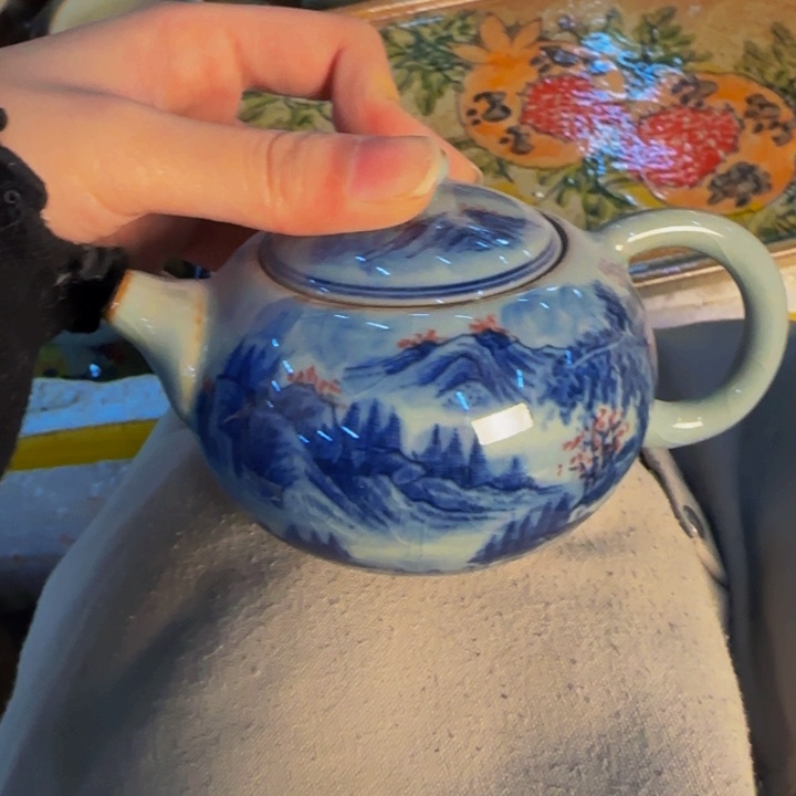 瓷片景德镇陶瓷手工手绘