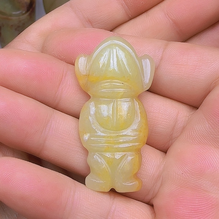 和田玉吊坠(不含链)未镶嵌