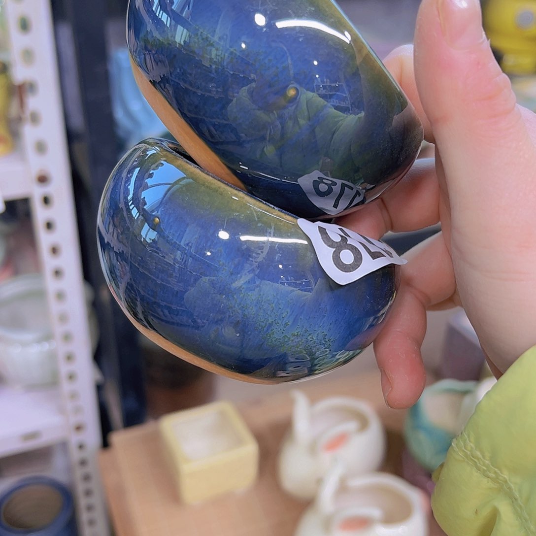 红陶陶瓷花盆当场12包邮