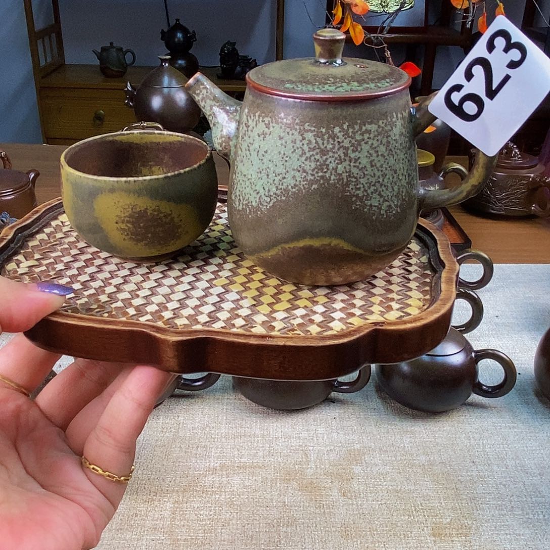 柴烧壶泡茶香柴烧壶