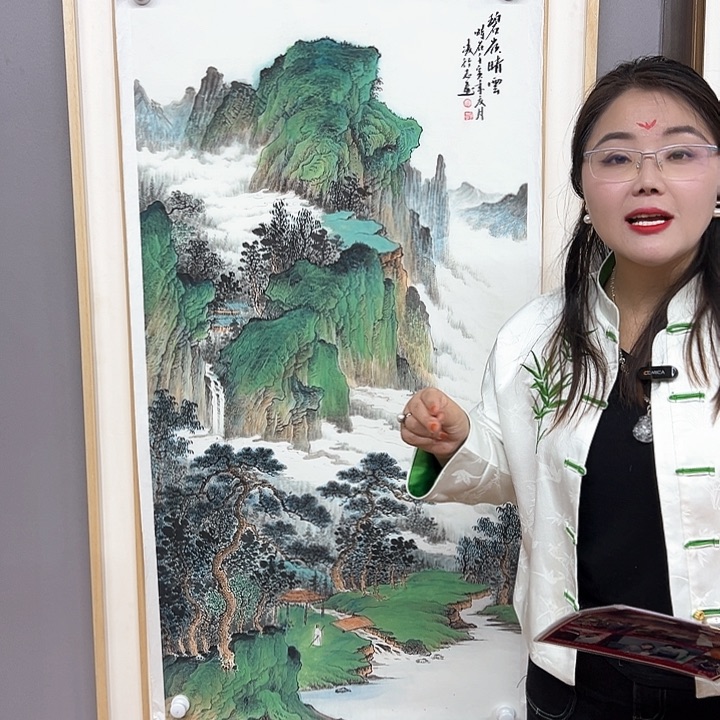 国画中美老师国画作品