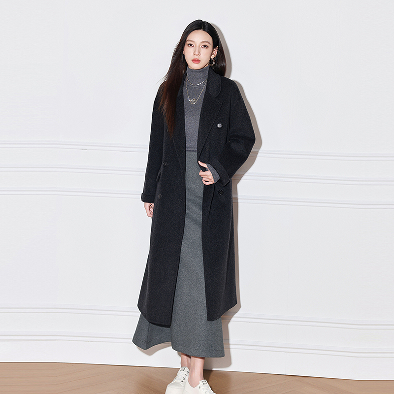 【时初专属】COLOVE毛呢外套844A006