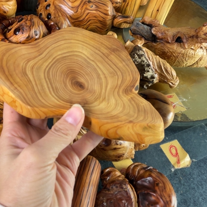 崖柏老料底座杯垫