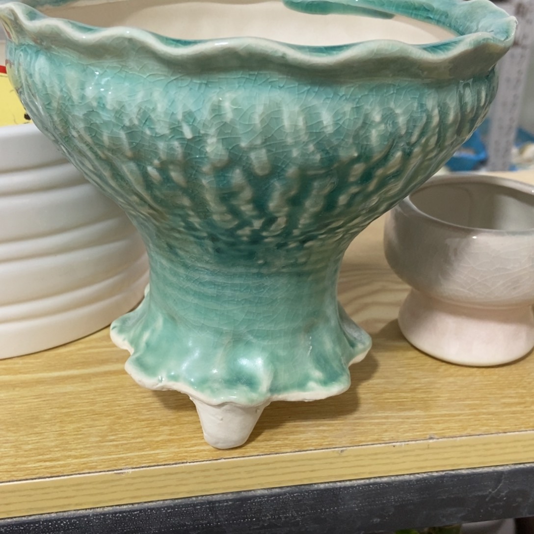 红陶高温陶瓷花盆