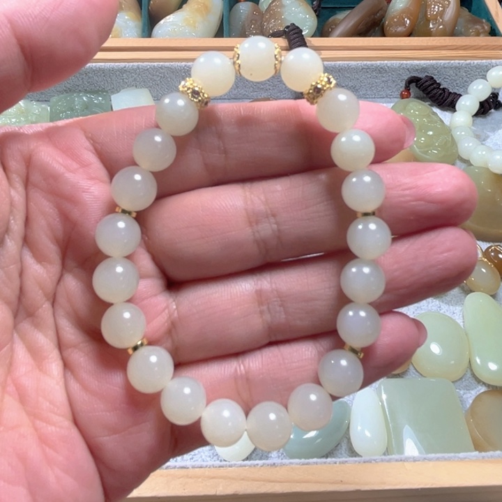 未镶嵌和田玉（糖玉）珠宝半成品