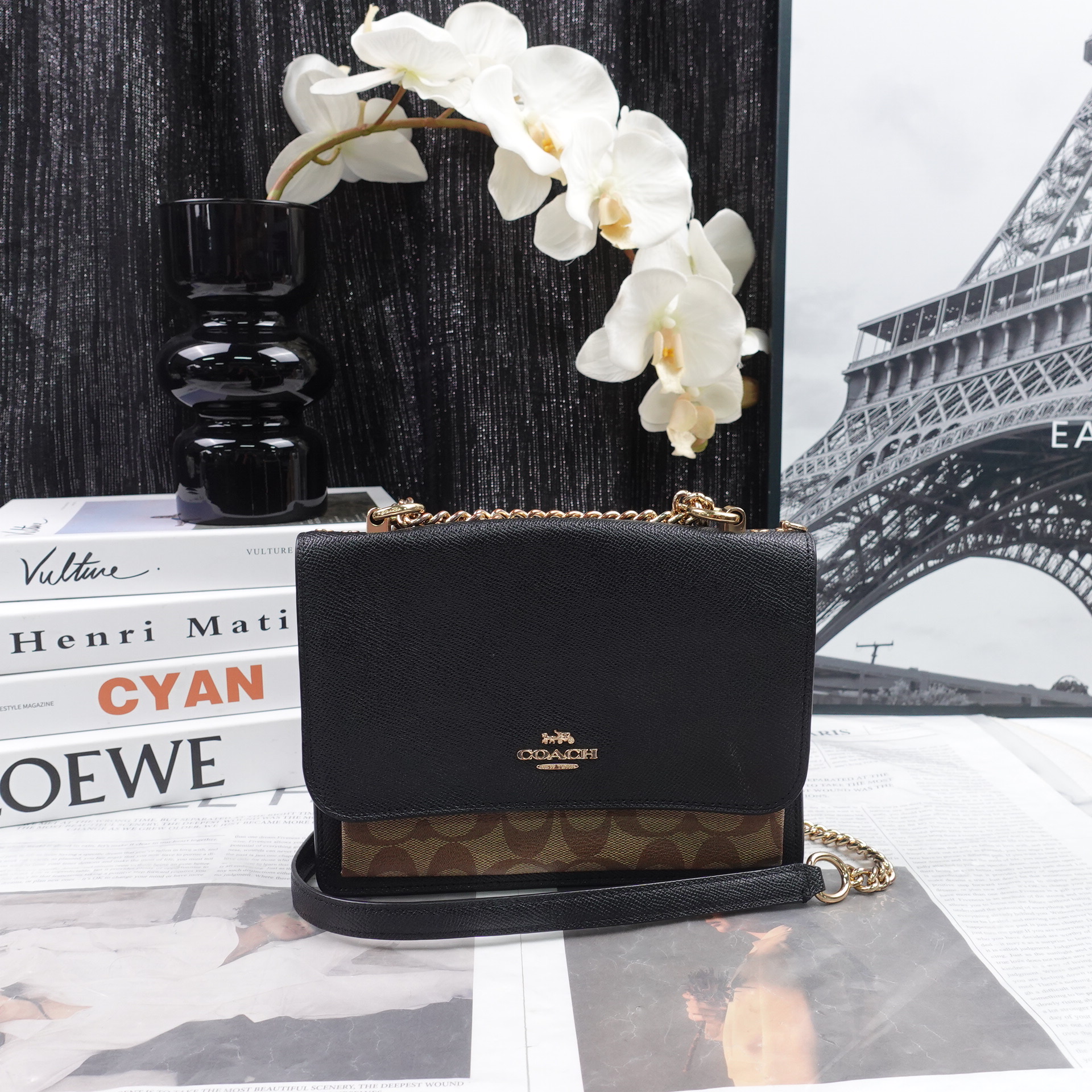 95新 COACH/蔻驰 单肩包/T10320845