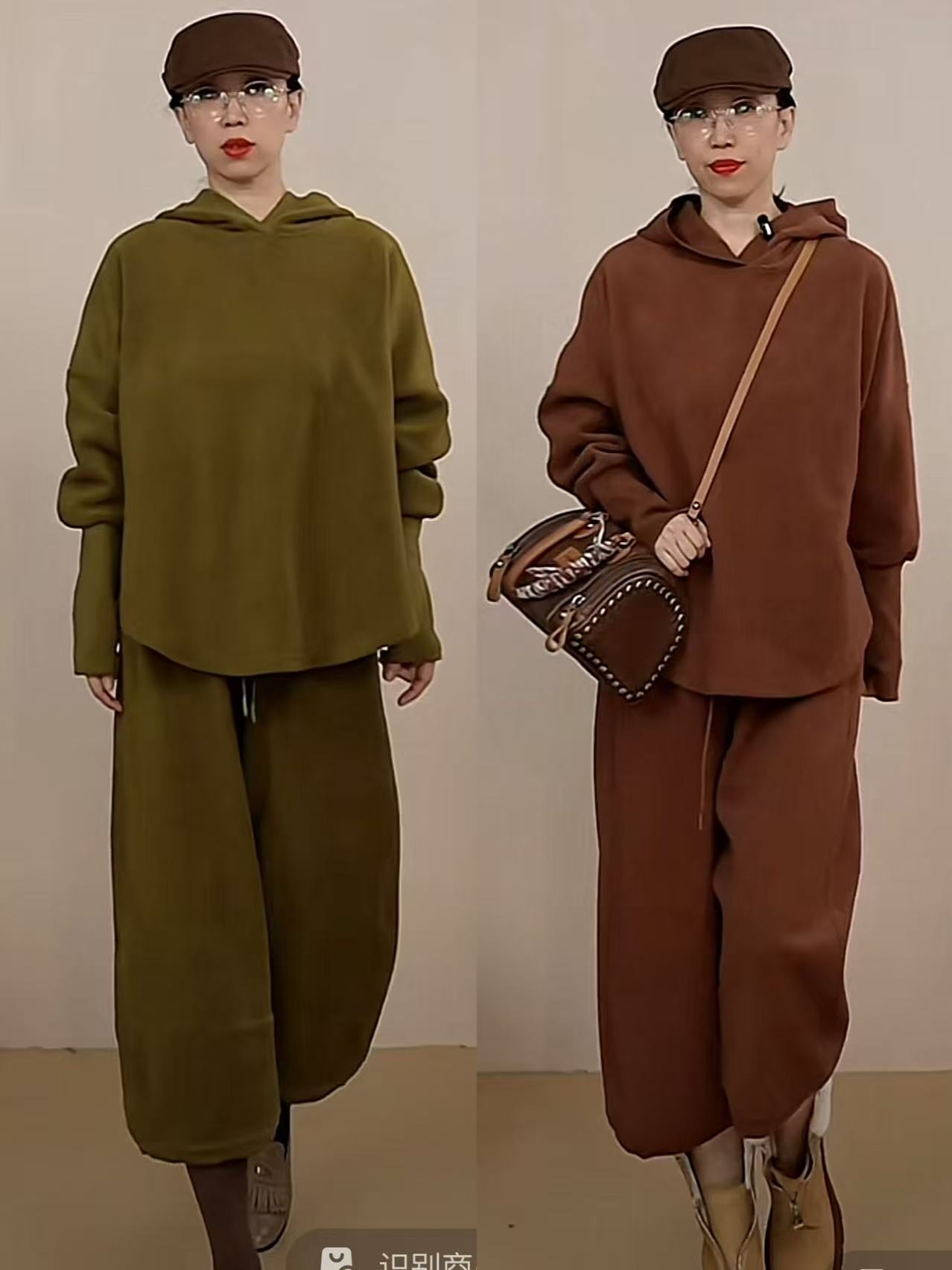 懒人套装连帽女 休闲