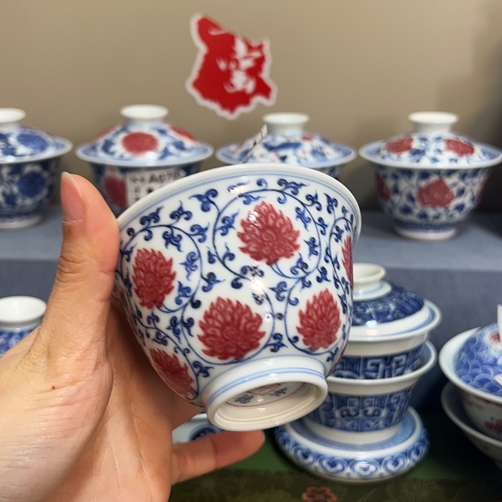 观**月查窑手工手绘（看好再入）