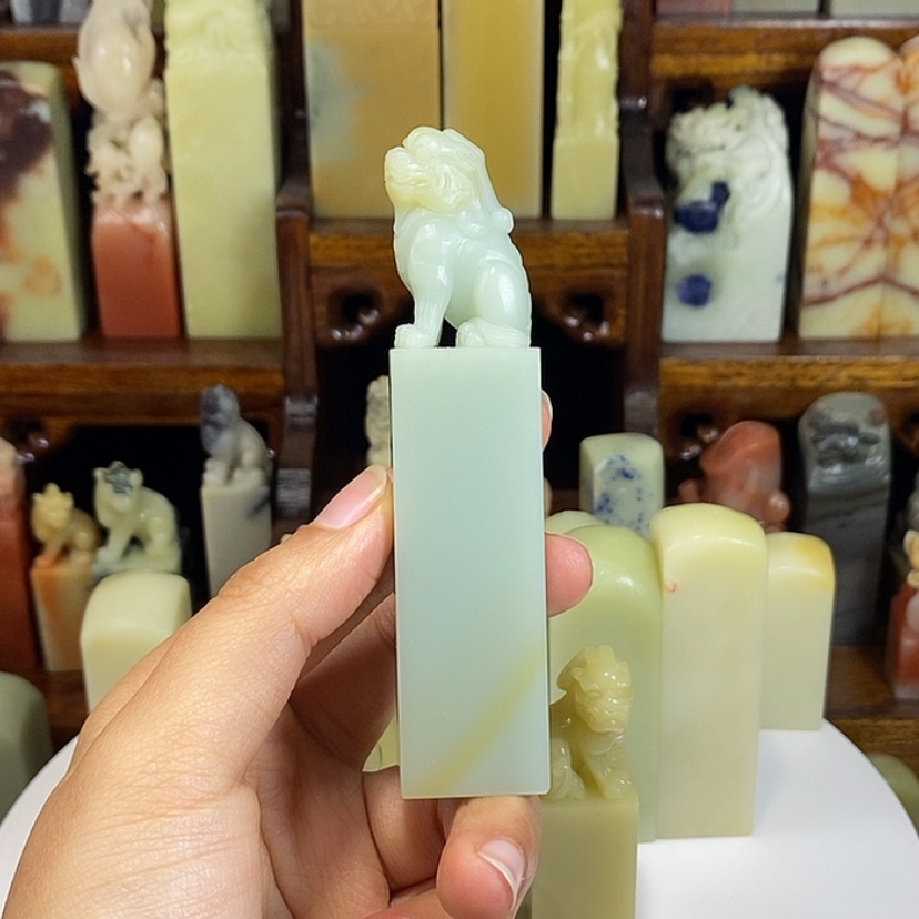 【闪购商品】青田石印石青****部南美石