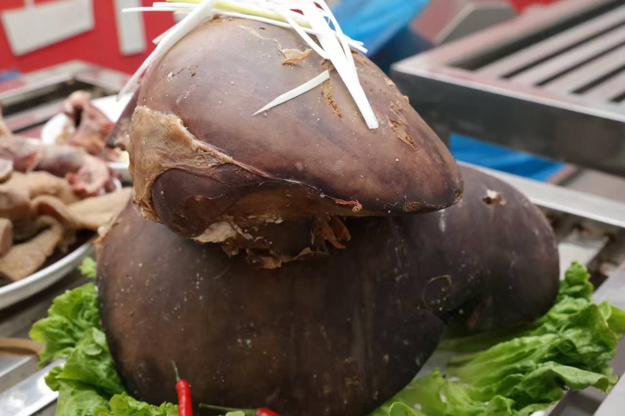 清真豫东黄牛肉  五香牛肝（顺丰包邮）