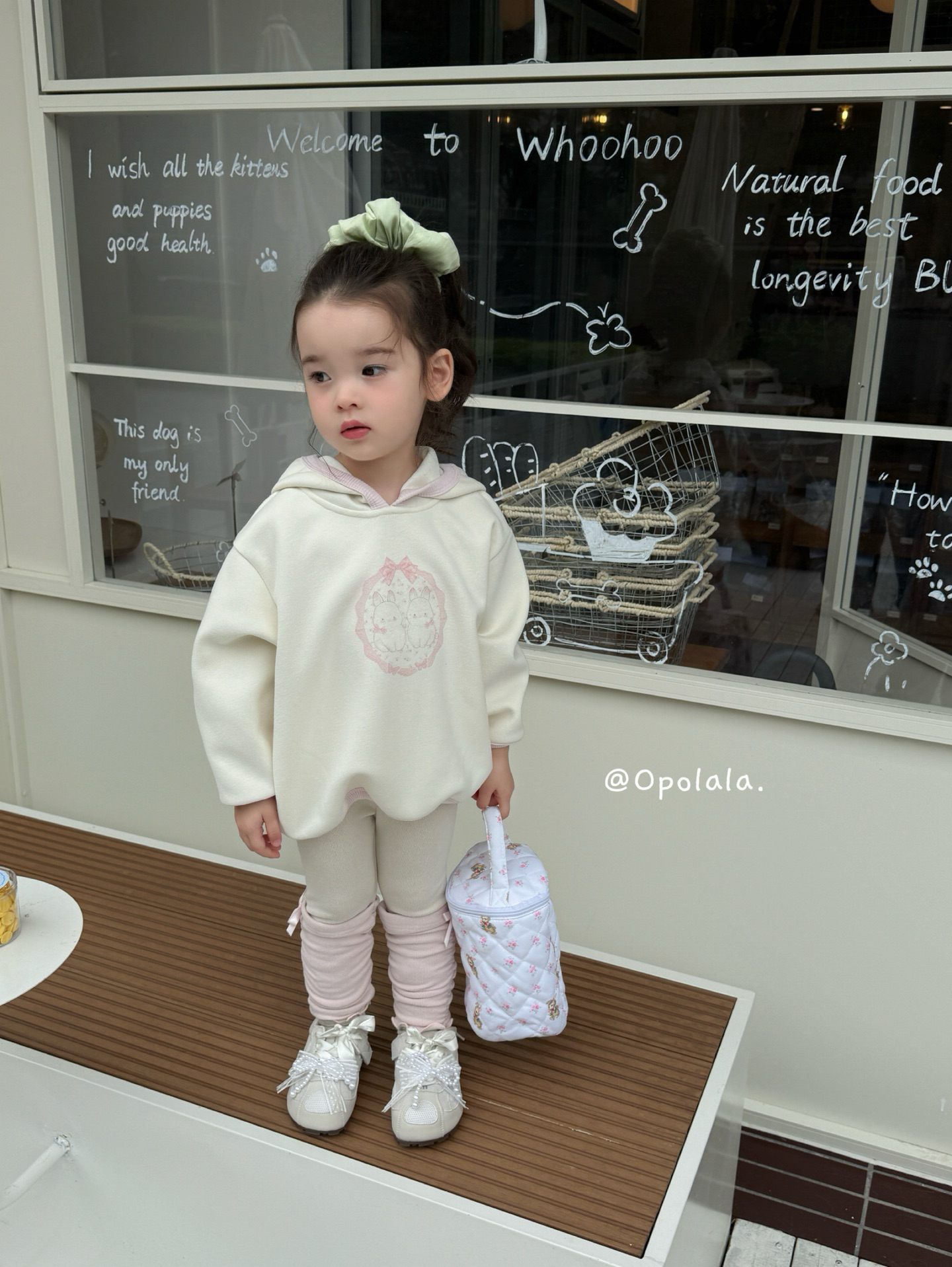 【Opolala 】2025新款秋款女童洋气打底裤