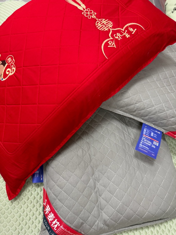 可拆洗荞麦壳枕头家用