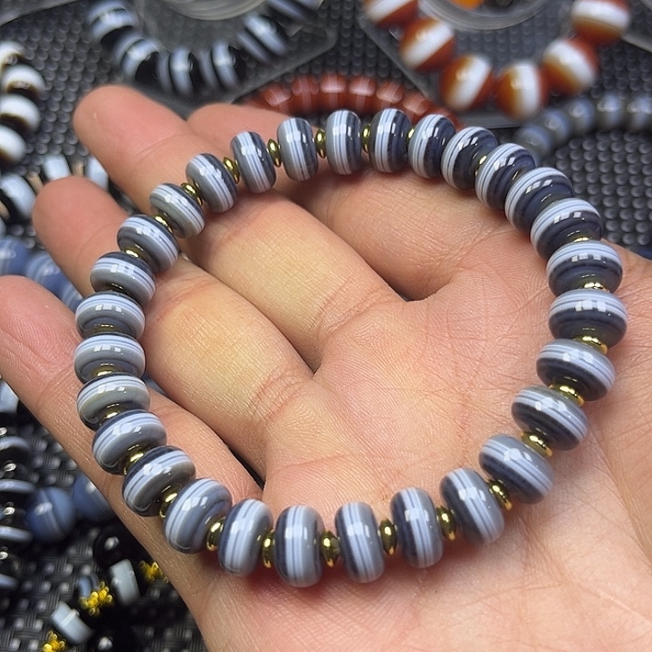 玛瑙/玉髓未镶嵌手串