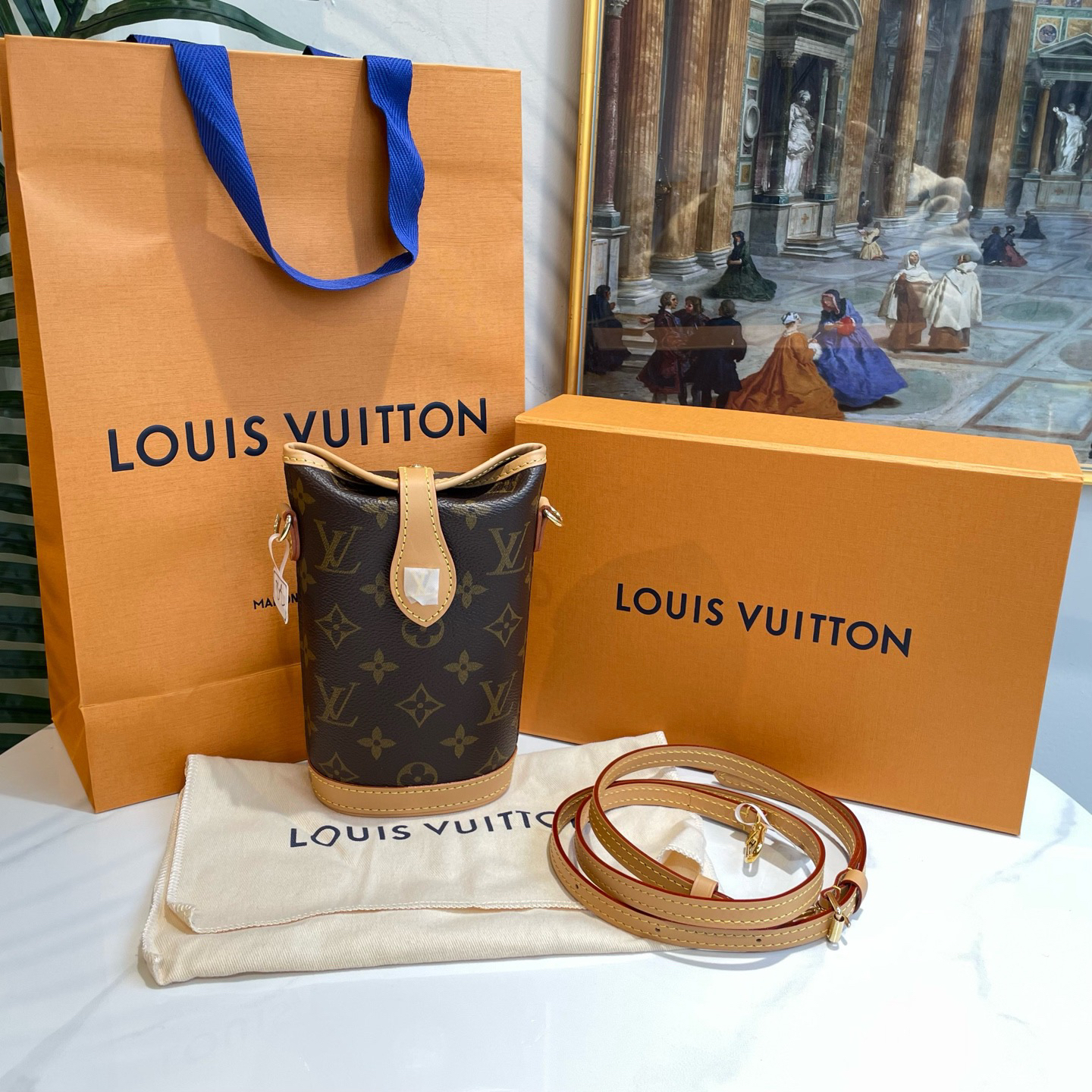 95新 LouisVuitton/路易威登 御古屋/85447/小薯条 芯片 24年票