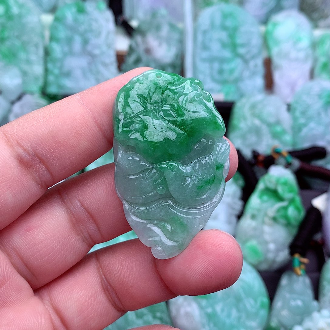 翡翠吊坠(不含链)未镶嵌