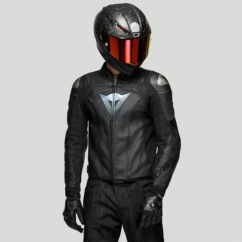 丹尼斯DAINESE皮衣VALOROSA 50周年限量纪念款机车竞技驼峰骑行服