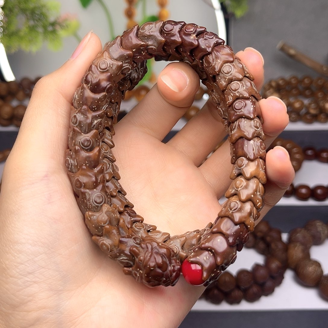 紫金鼠手串【福利款】紫金鼠雕刻龙骨12