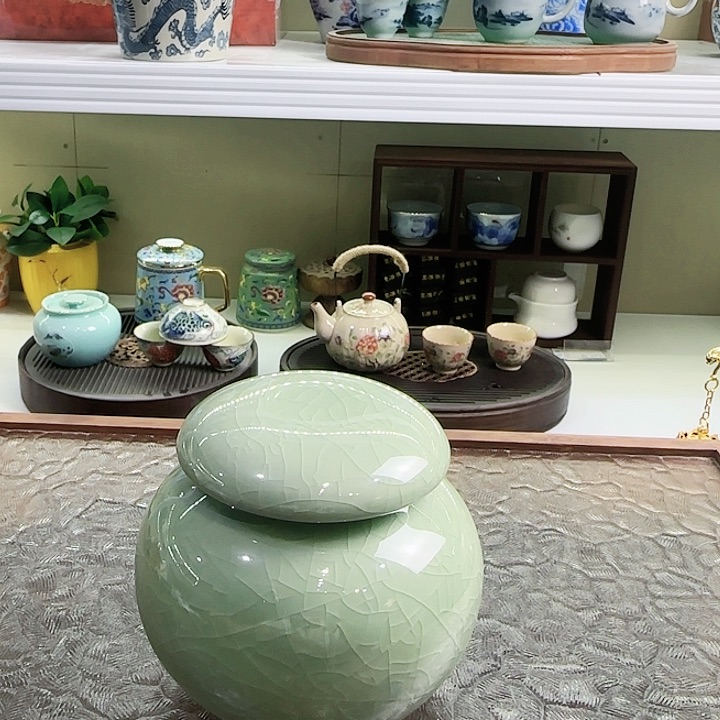 茶具套装旅行茶具茶叶罐密封罐玻璃杯