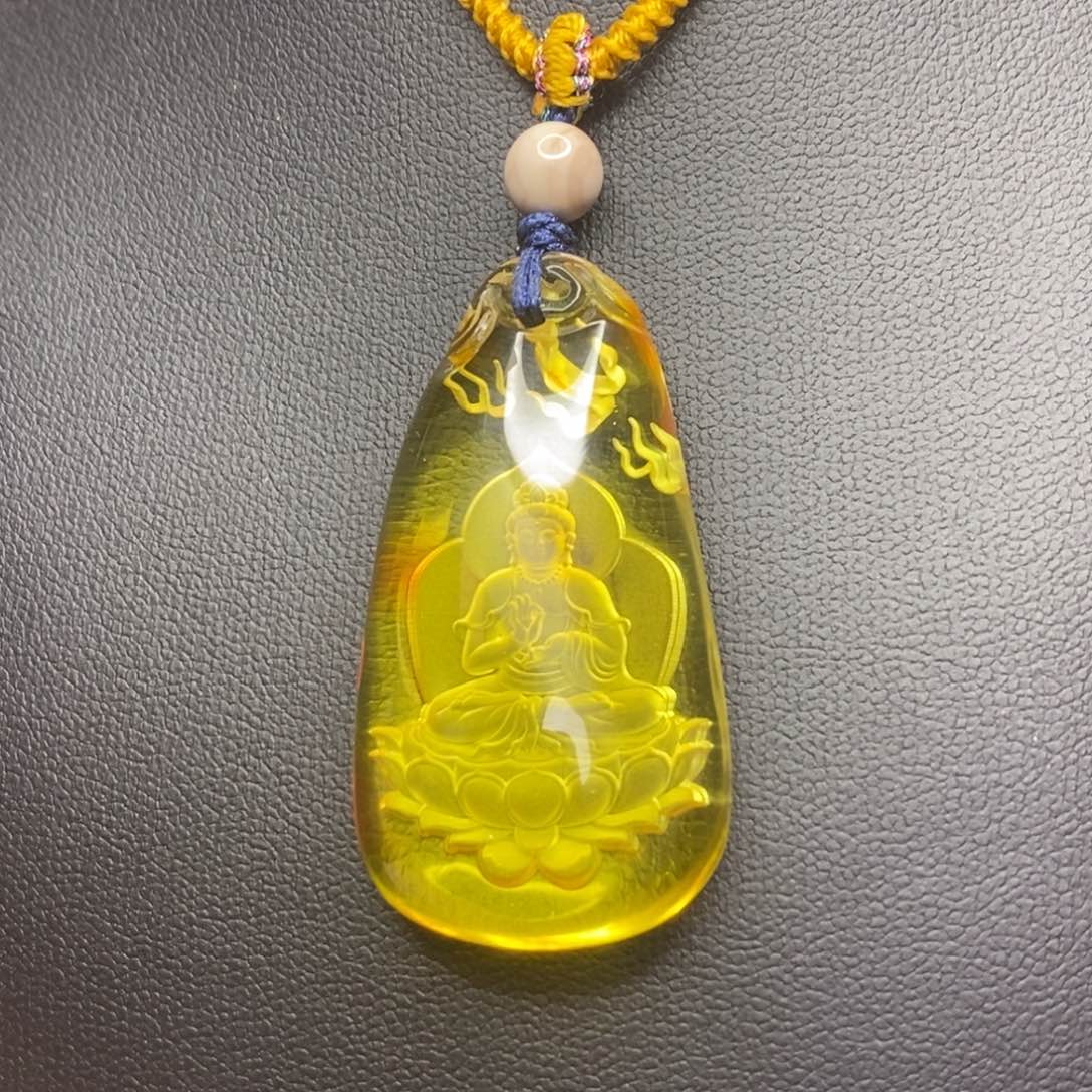 琥珀颈饰未镶嵌唐