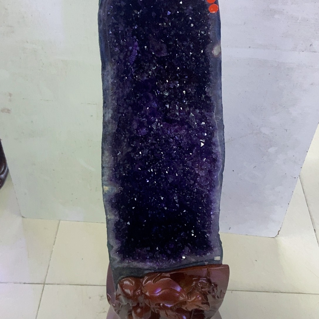 不***翁紫晶未镶嵌大型摆件（非配饰）琪