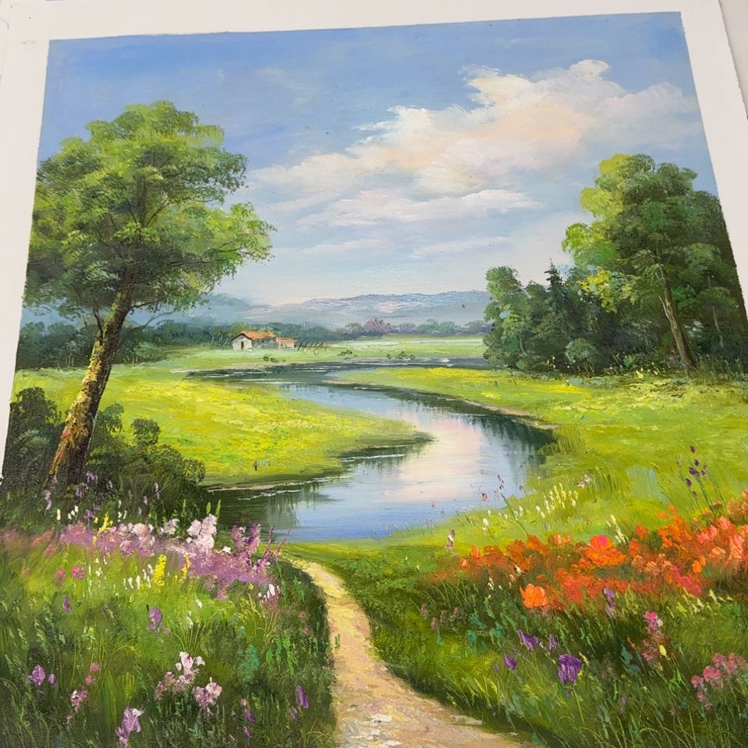 油画优惠活动开始了。好