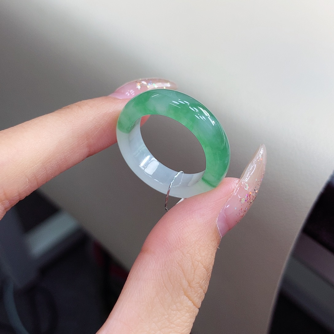 未镶嵌戒指翡翠17号