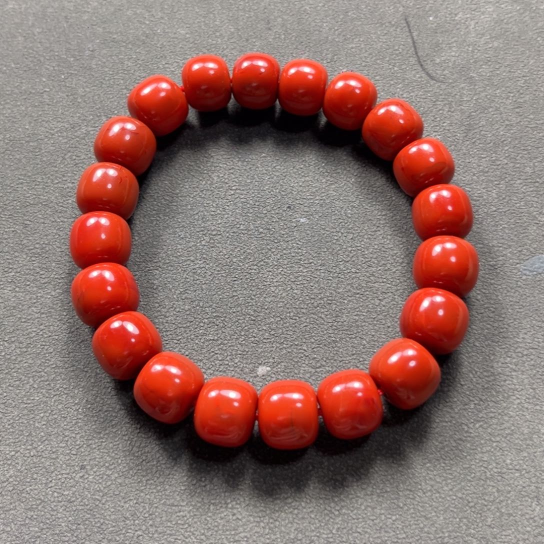 南红玛瑙手串未镶嵌欣*